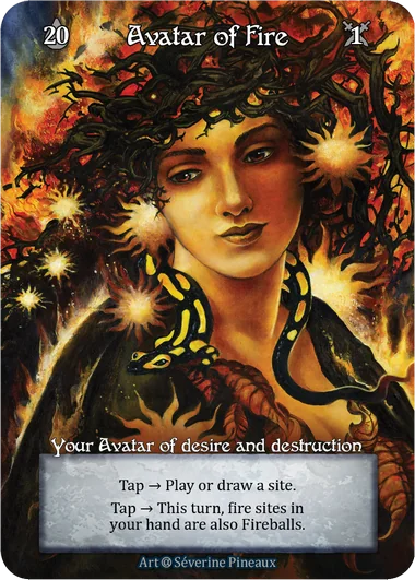 Avatar of Fire card image