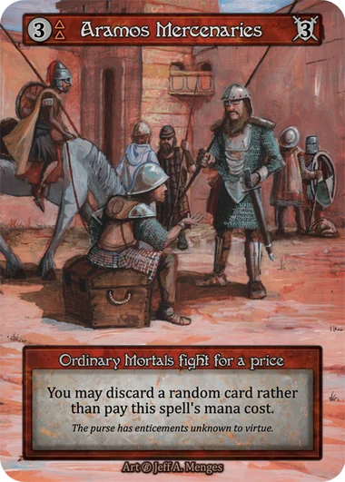 Aramos Mercenaries card image