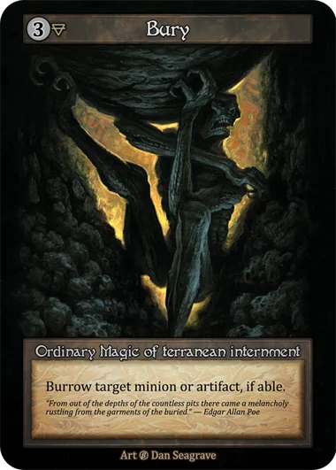 Bury card image