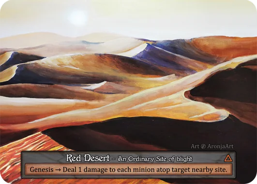 Red Desert card image