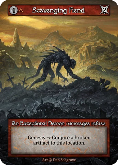 Scavenging Fiend card image