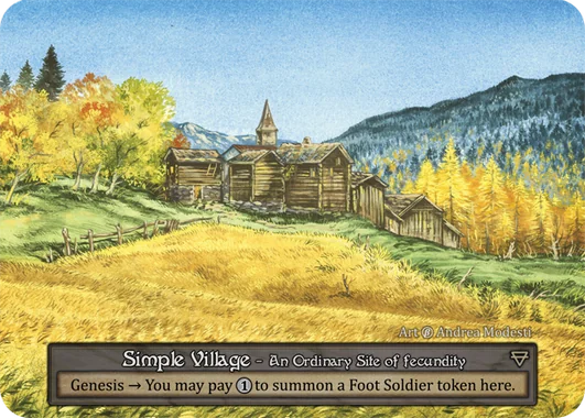 Simple Village card image