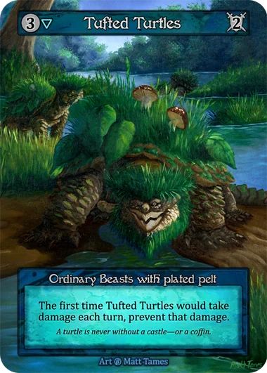 Tufted Turtles card image