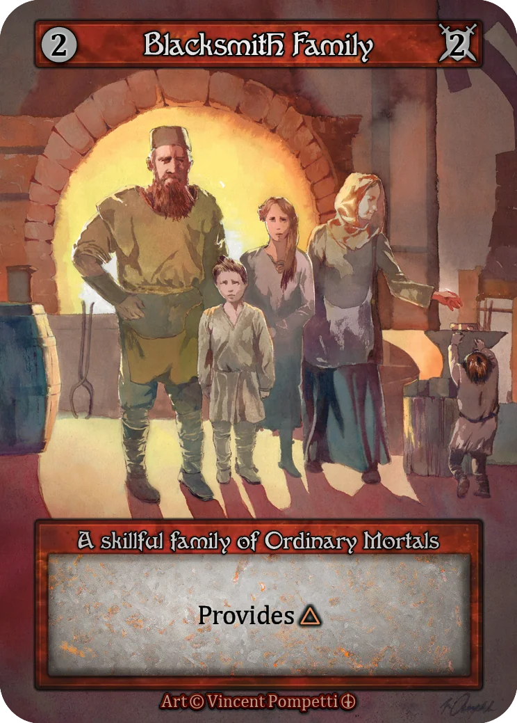 Blacksmith Family card image