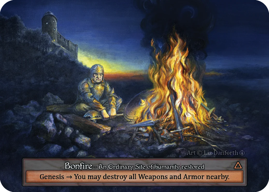 Bonfire card image