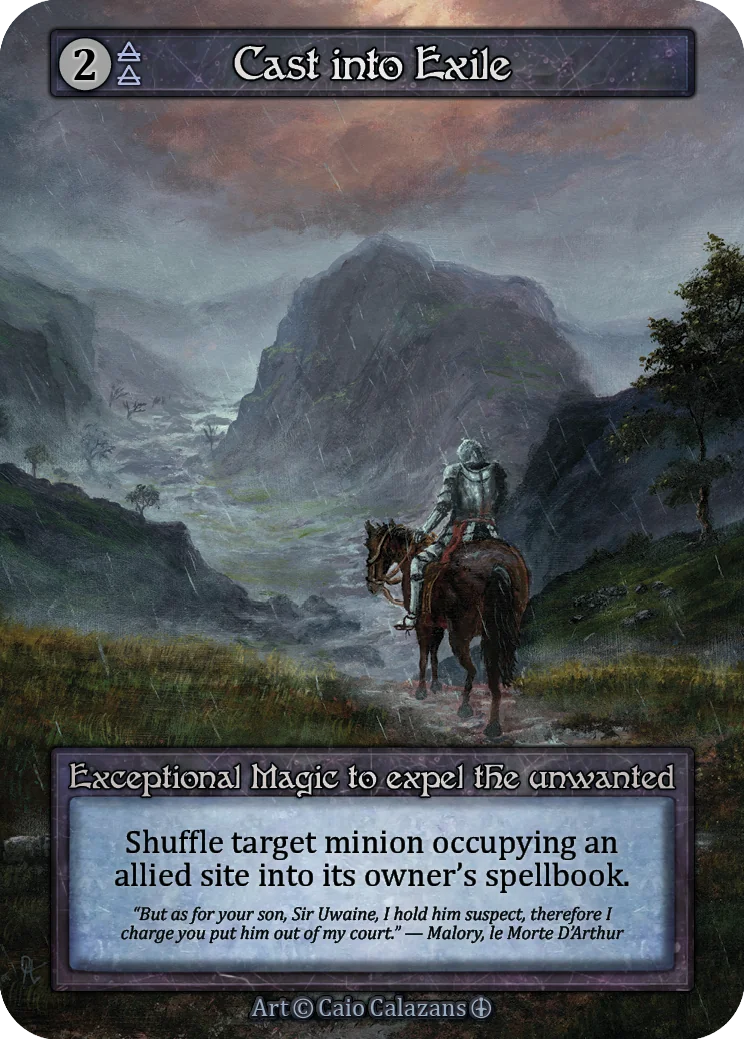 Cast into Exile card image