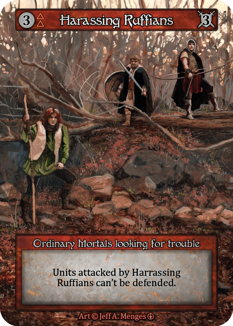 Harassing Ruffians card image