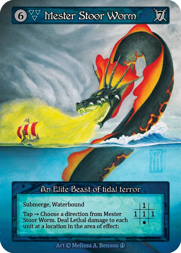 Mester Stoor Worm card image