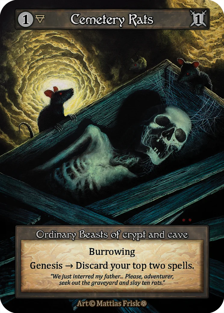 Cemetery Rats card image