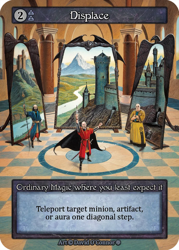 Displace card image