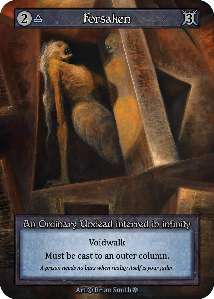 Forsaken card image