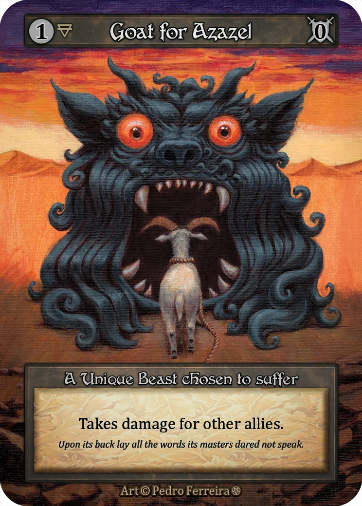 Goat for Azazel card image