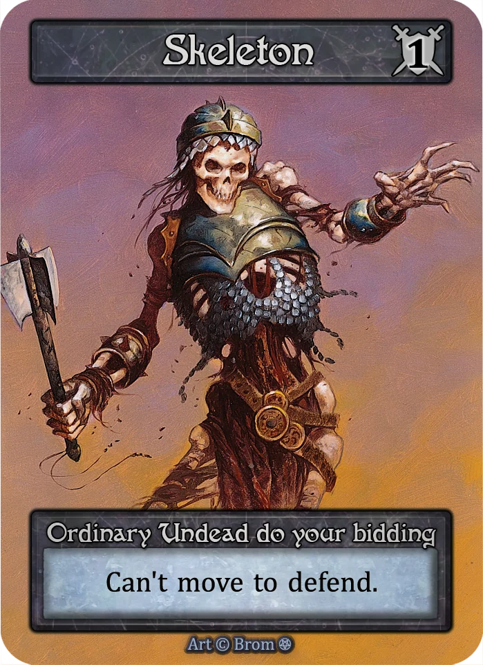 Skeleton card image