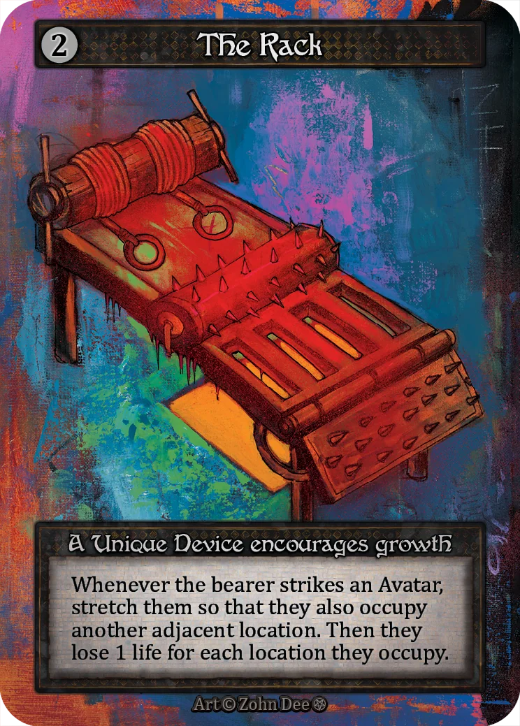 The Rack card image