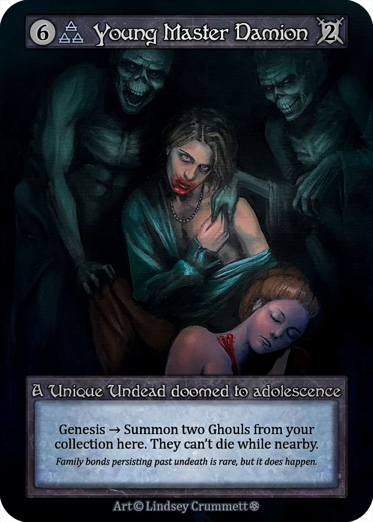 Young Master Damion card image