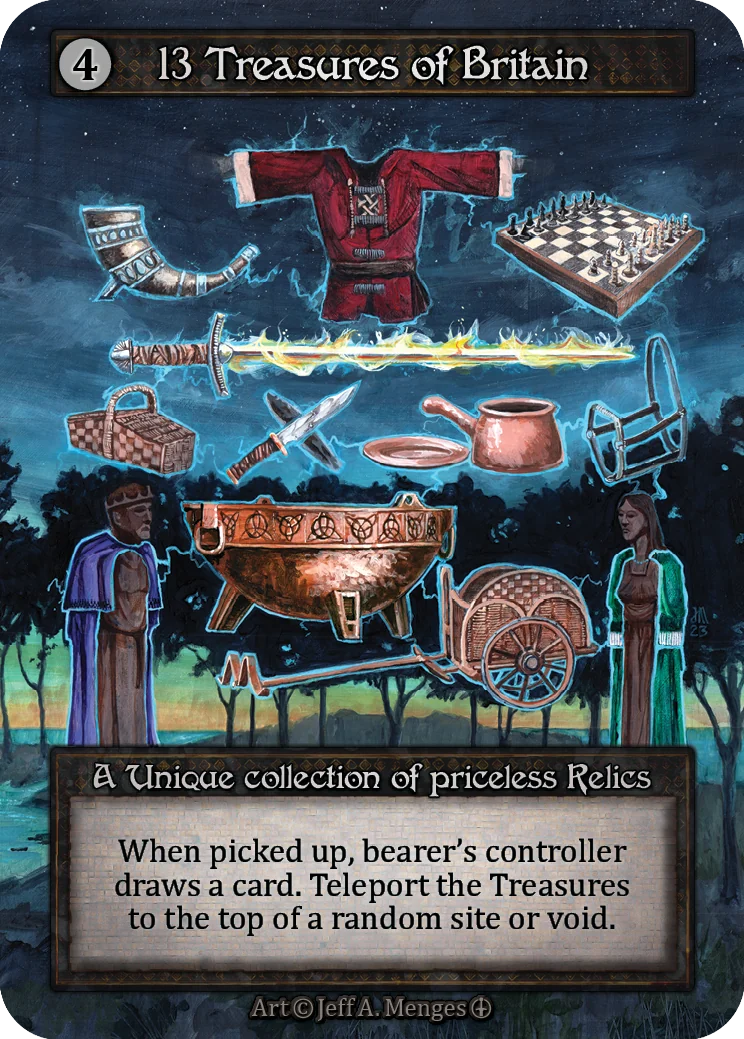 13 Treasures of Britain card image