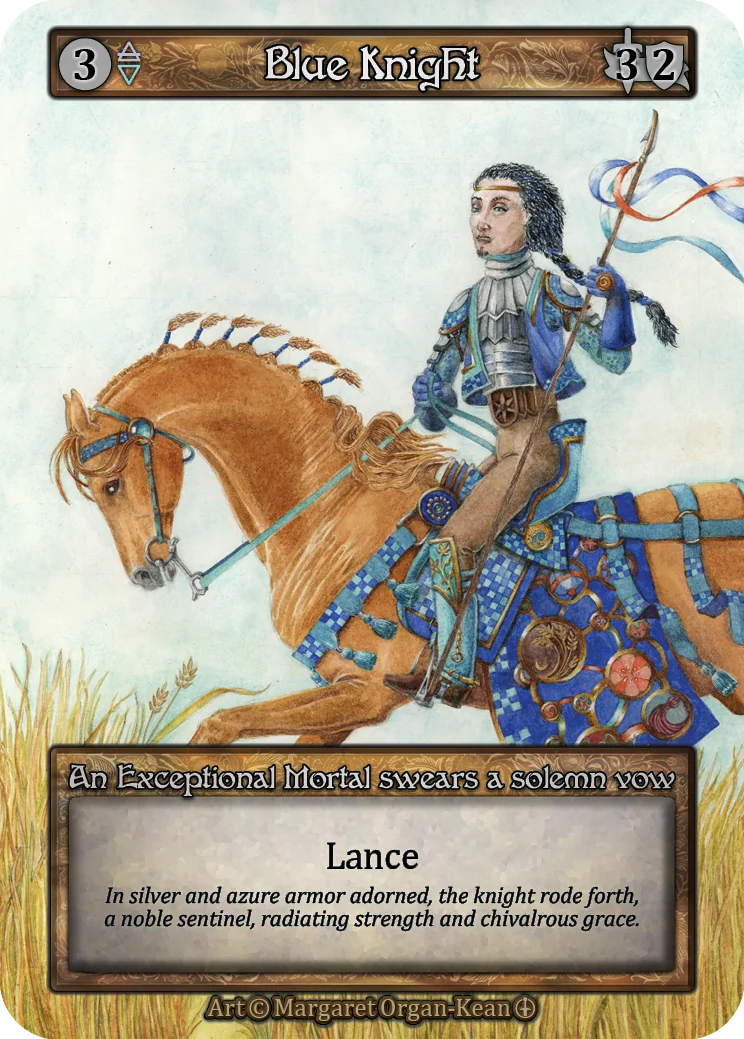 Blue Knight card image