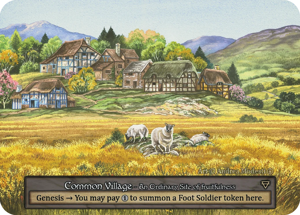 Common Village card image