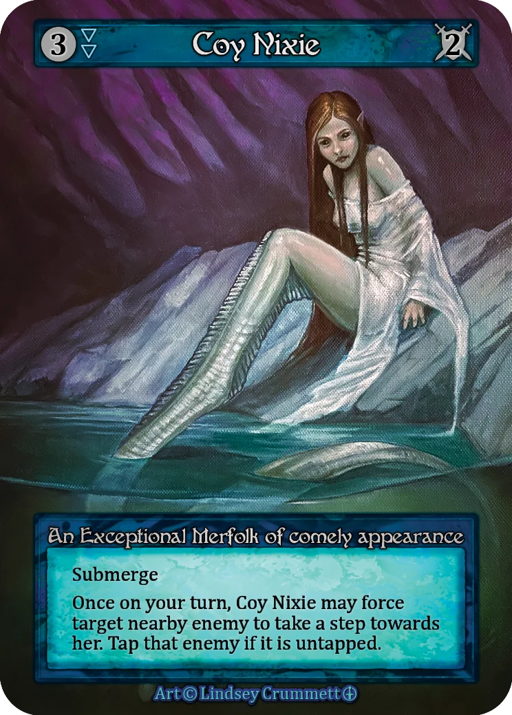 Coy Nixie card image