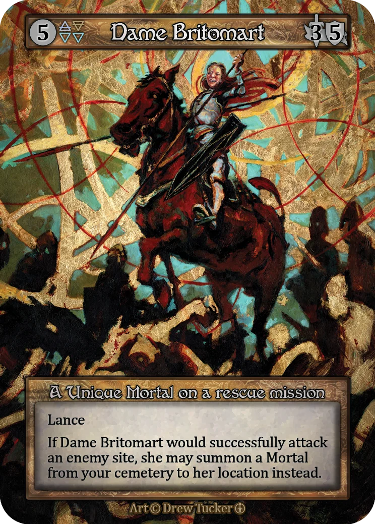 Dame Britomart card image