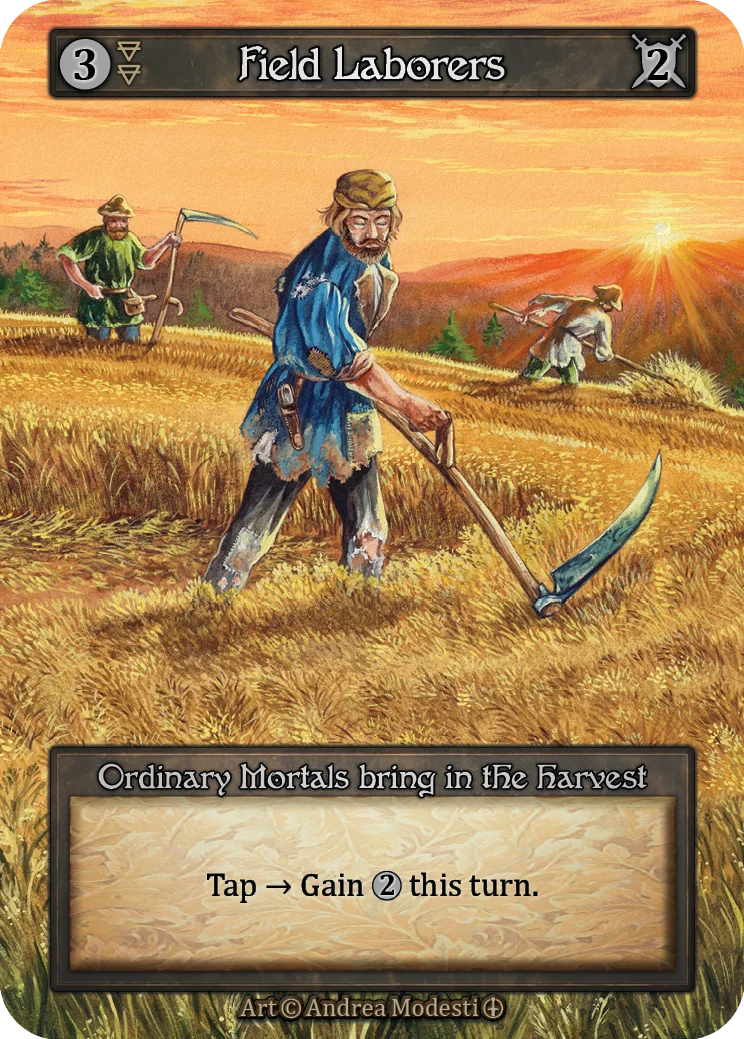 Field Laborers card image