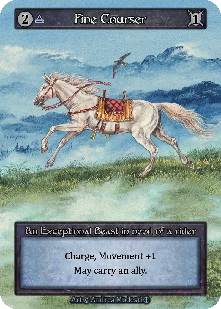 Fine Courser card image