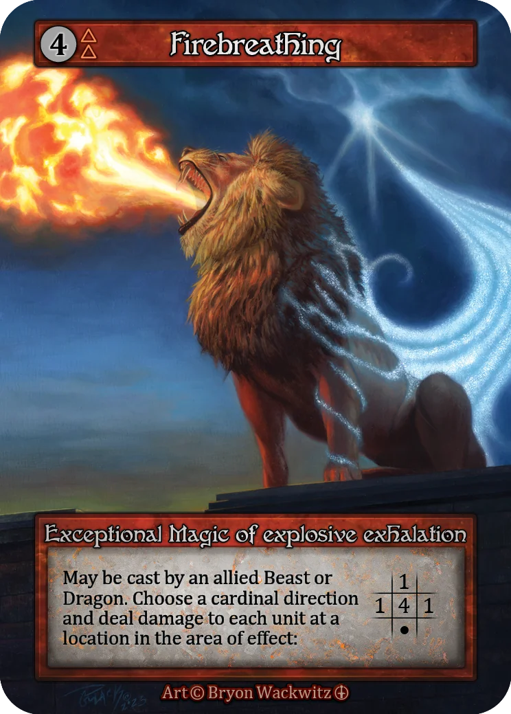 Firebreathing card image