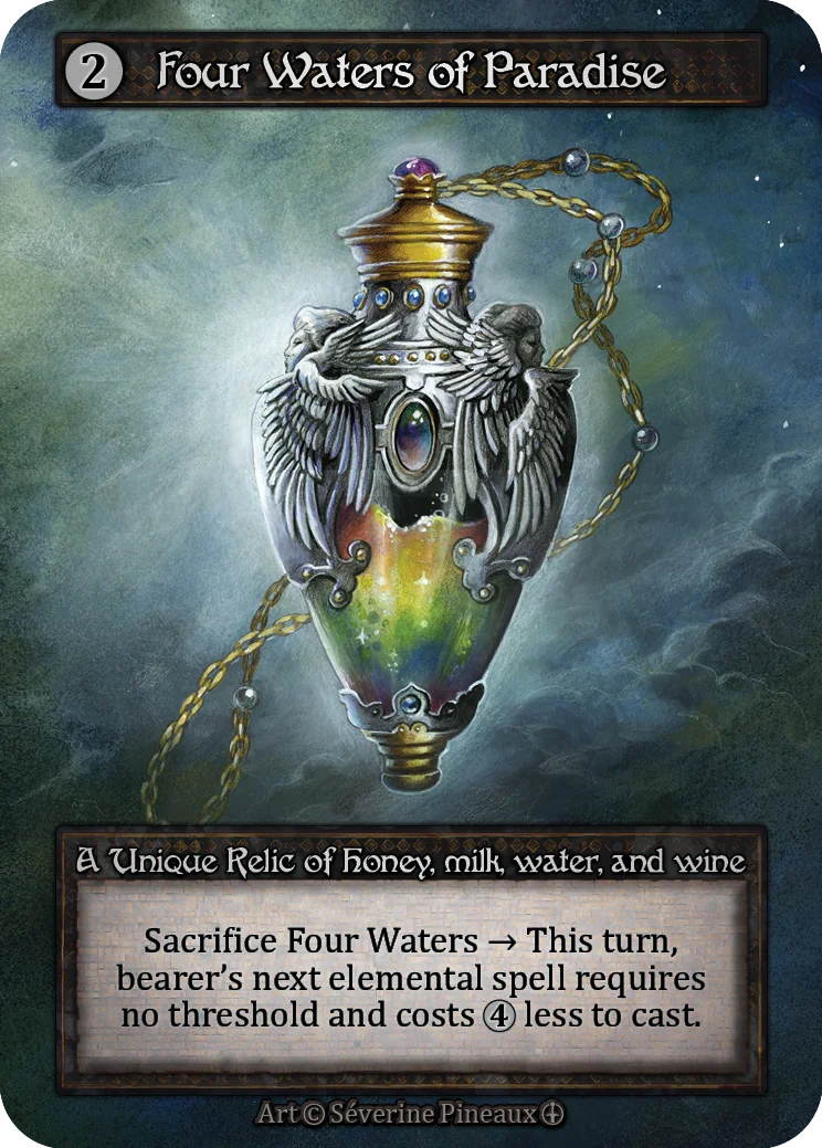 Four Waters of Paradise card image