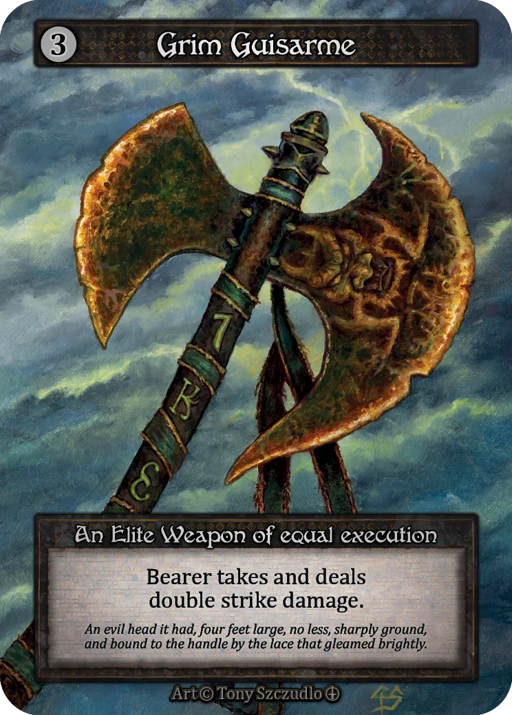 Grim Guisarme card image