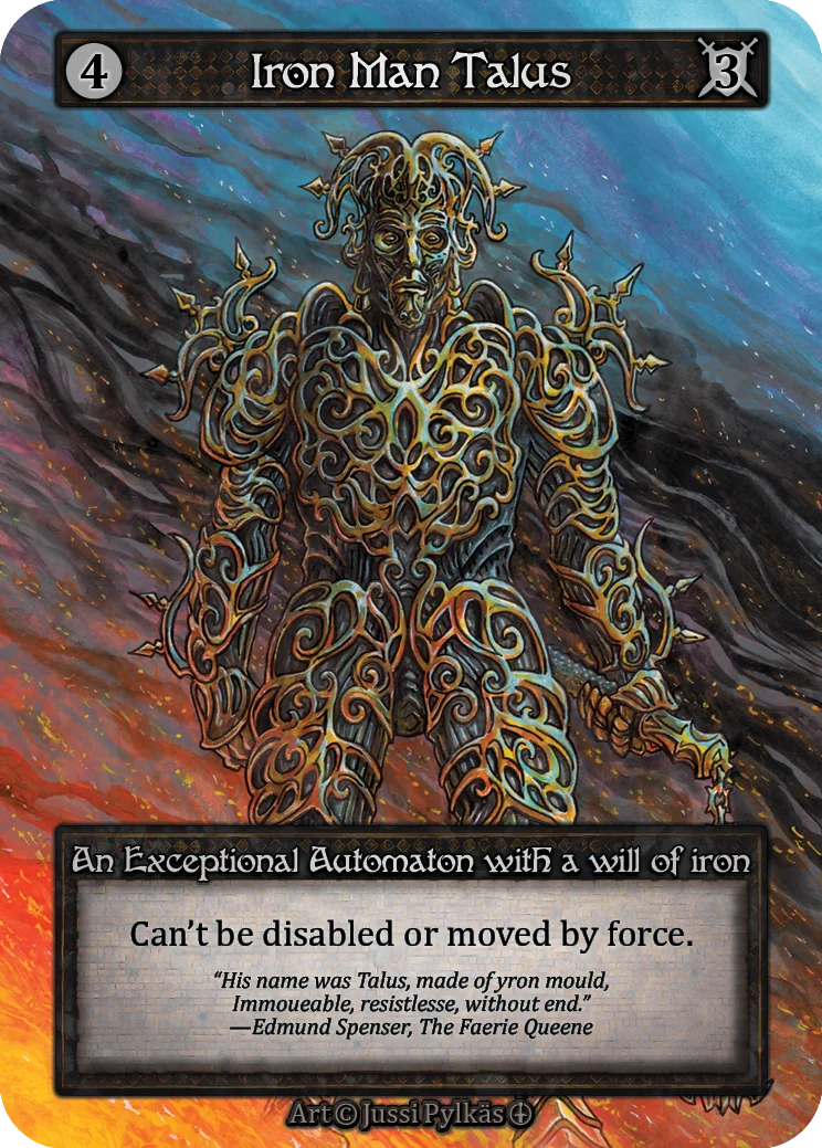 Iron Man Talus card image