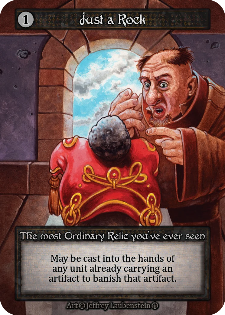 Just a Rock card image