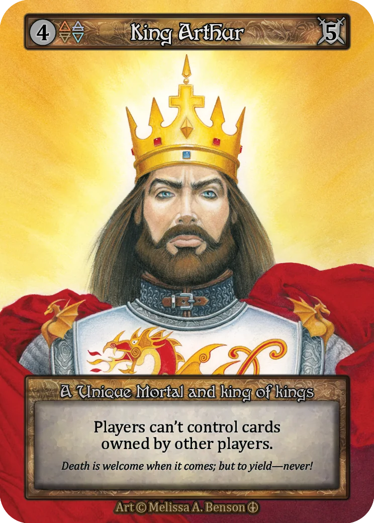 King Arthur card image