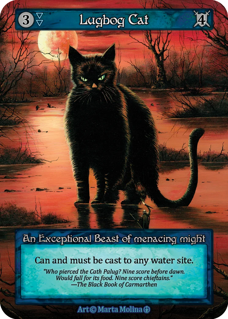 Lugbog Cat card image