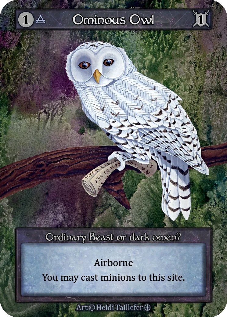 Ominous Owl card image