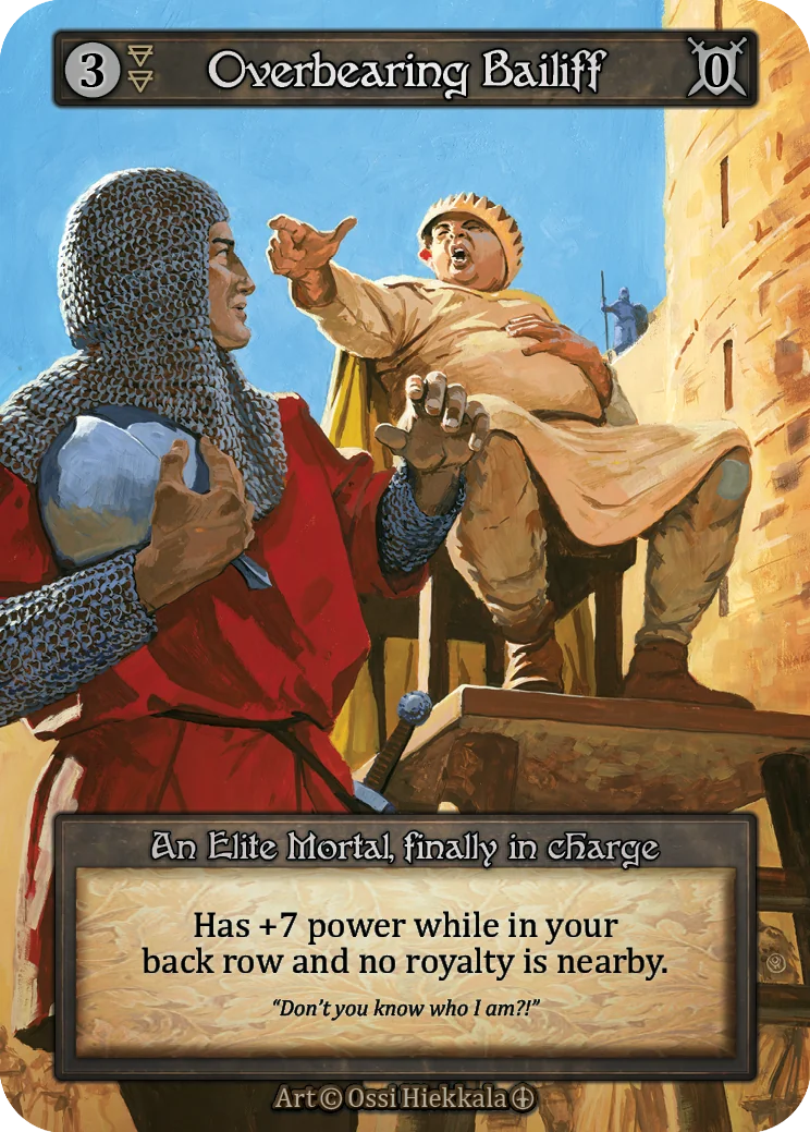 Overbearing Bailiff card image
