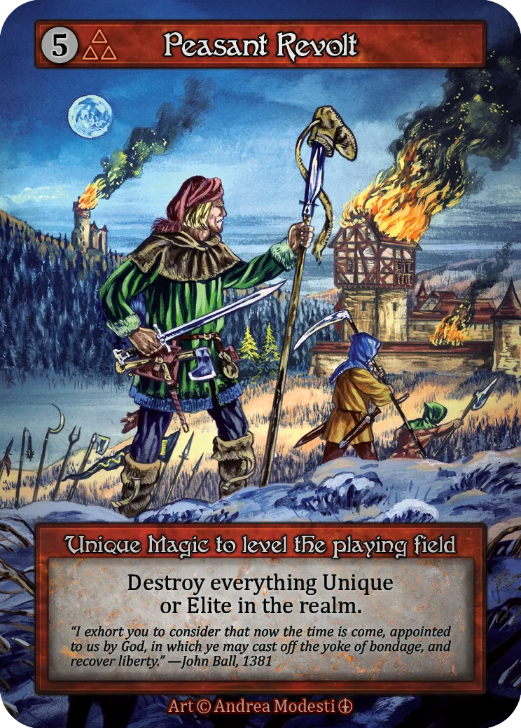 Peasant Revolt card image