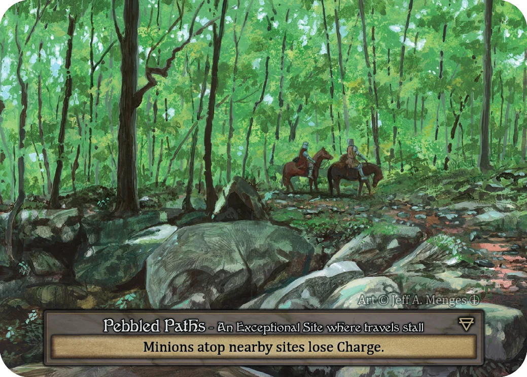 Pebbled Paths card image