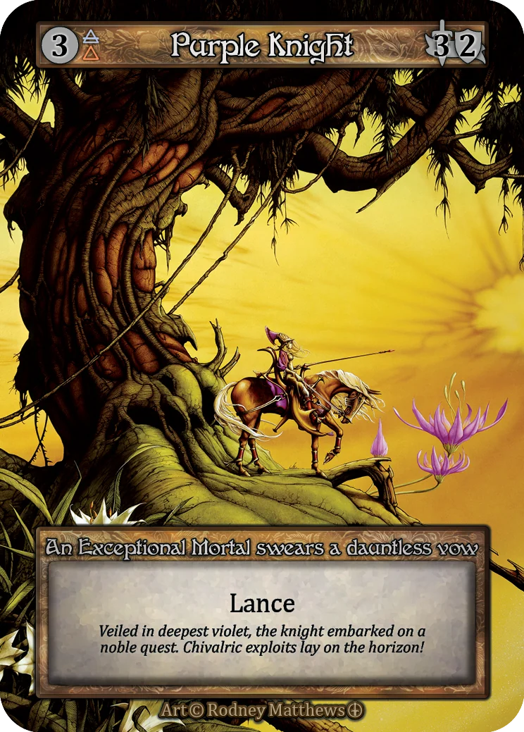 Purple Knight card image