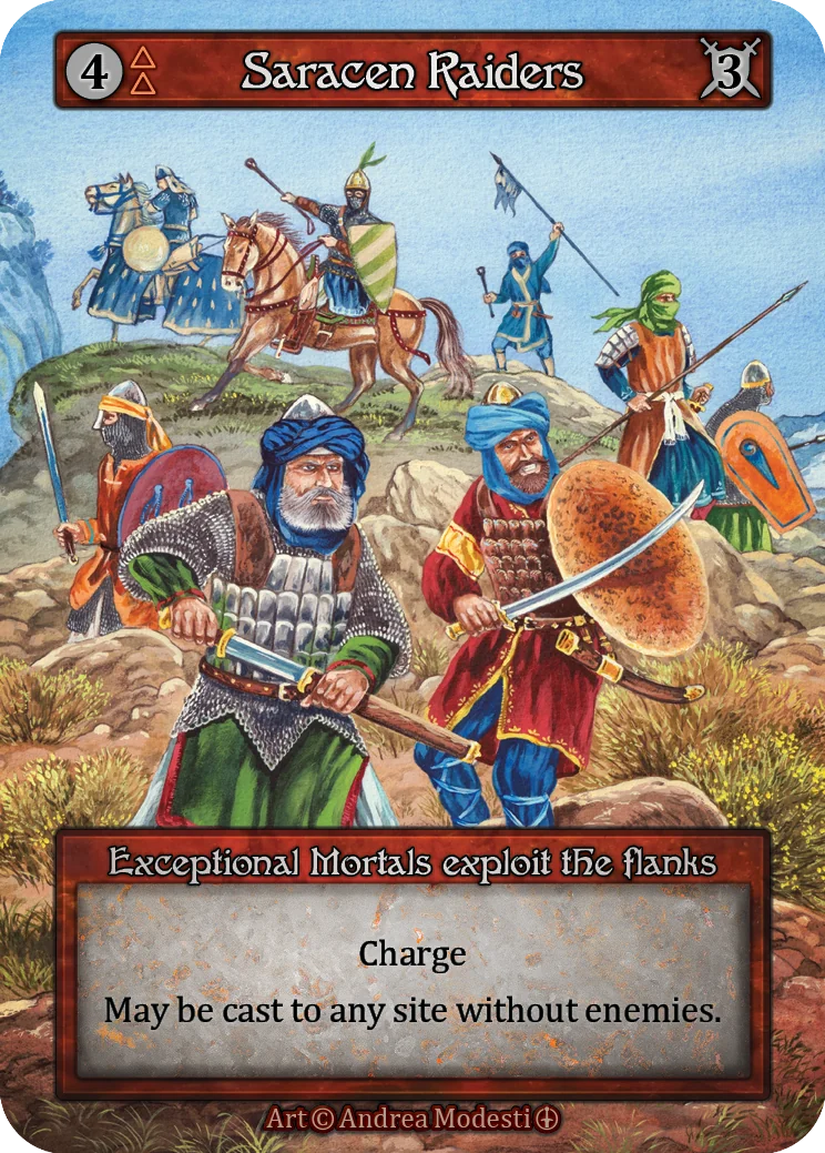 Saracen Raiders card image
