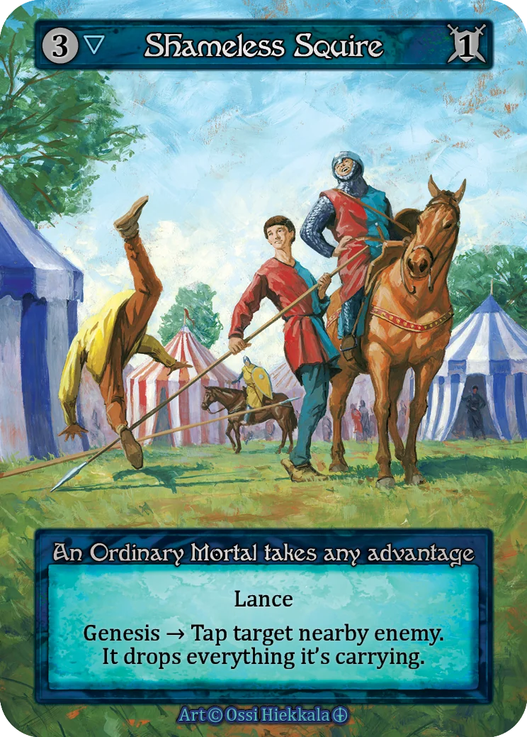 Shameless Squire card image