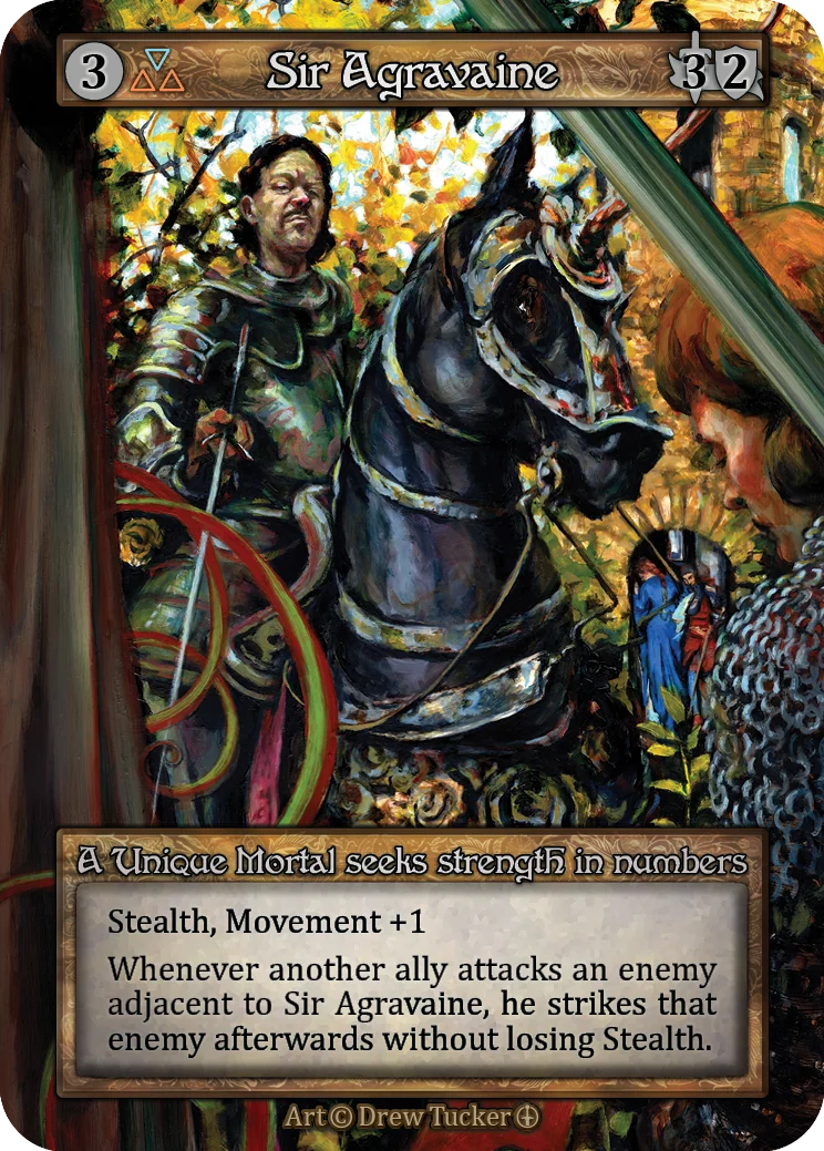 Sir Agravaine card image