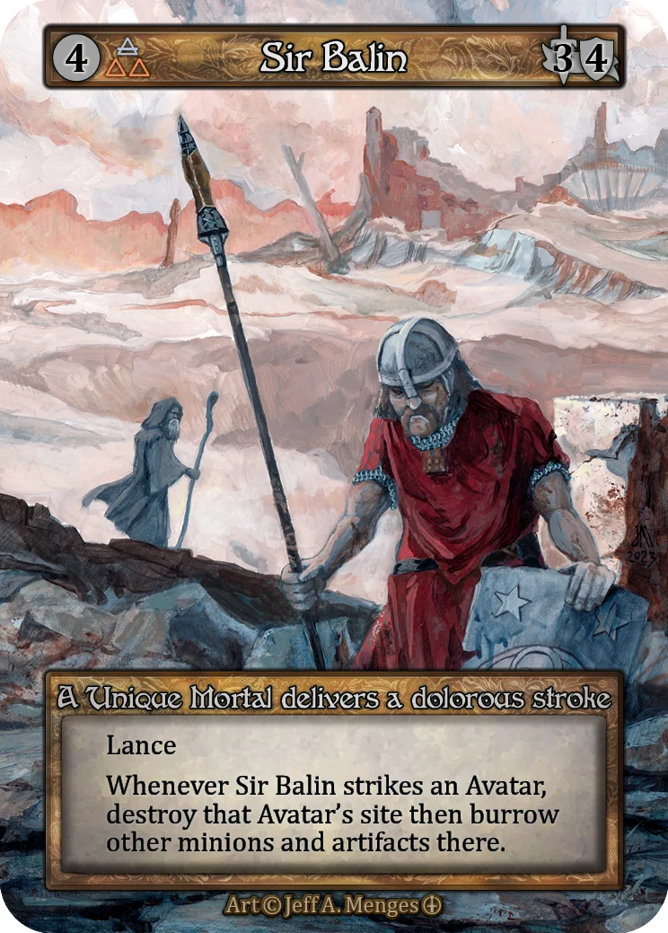 Sir Balin card image