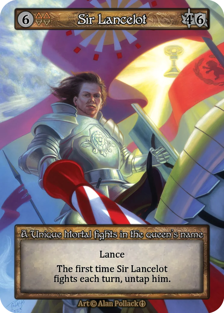 Sir Lancelot card image