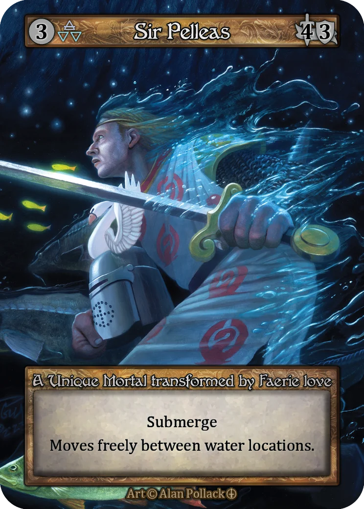 Sir Pelleas card image