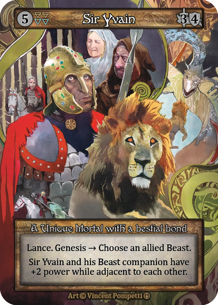 Sir Yvain card image