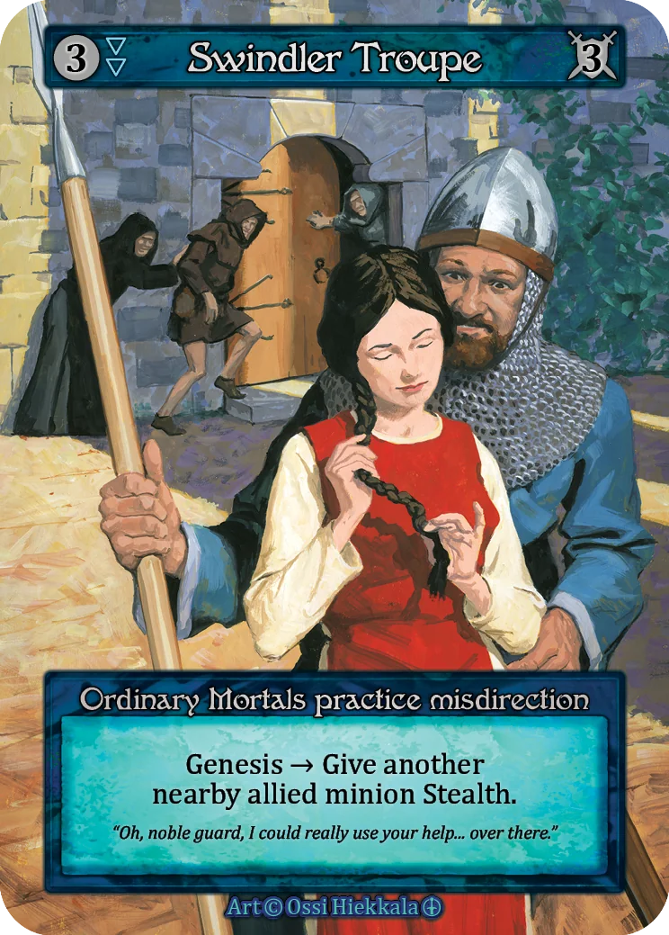 Swindler Troupe card image