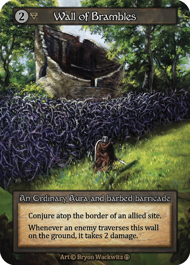 Wall of Brambles card image