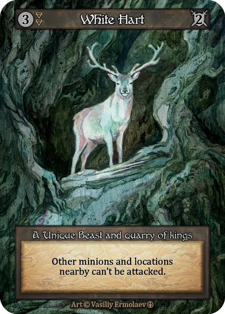 White Hart card image