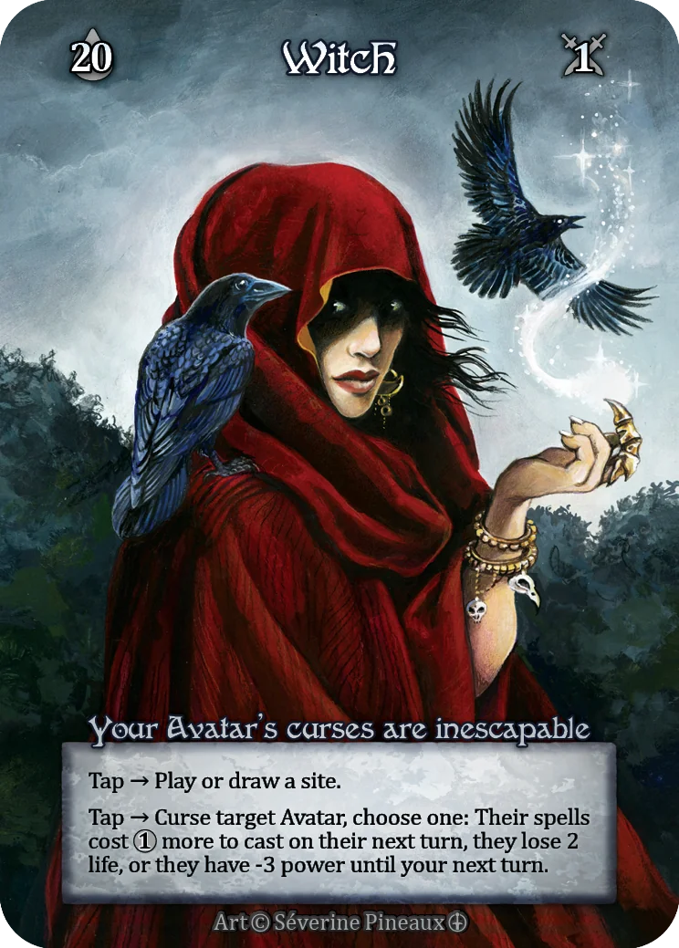 Witch card image