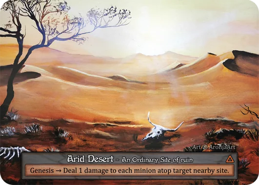 Arid Desert card image